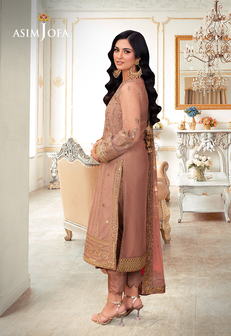 AJEM-09 EMBROIDERED NET 3 PCS