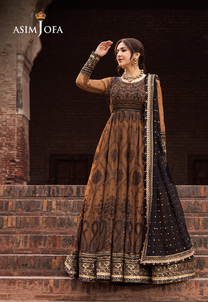 AJCE-11 EMBROIDERED CHIFFON 3 PCS