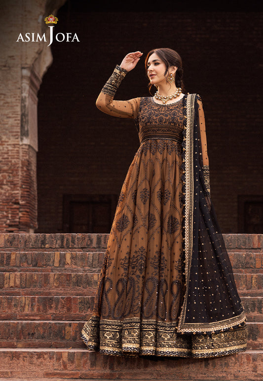 AJCE-11 EMBROIDERED CHIFFON 3 PCS