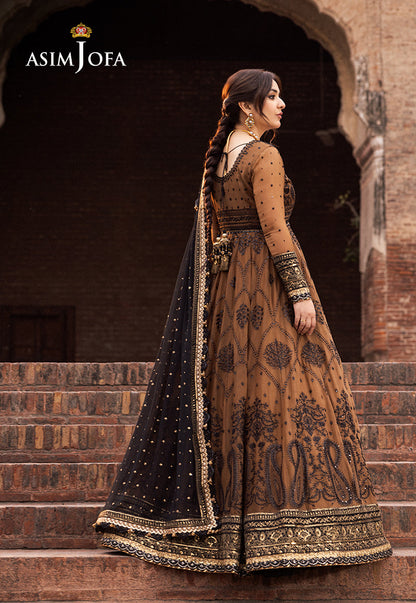 AJCE-11 EMBROIDERED CHIFFON 3 PCS