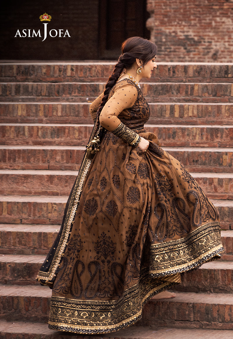 AJCE-11 EMBROIDERED CHIFFON 3 PCS