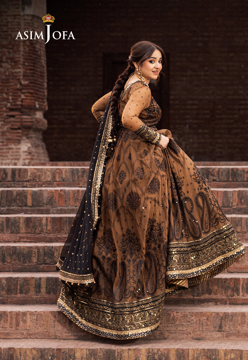 AJCE-11 EMBROIDERED CHIFFON 3 PCS