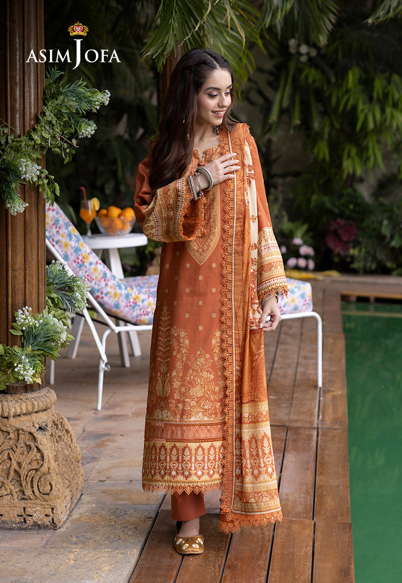 AJGB-02 PRINTED LAWN 3 PCS