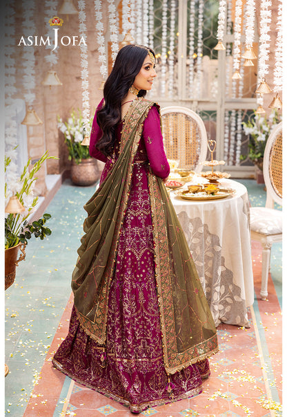 AJJJ-09 EMBROIDERED CHIFFON 3 PCS