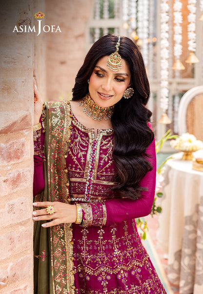 AJJJ-09 EMBROIDERED CHIFFON 3 PCS