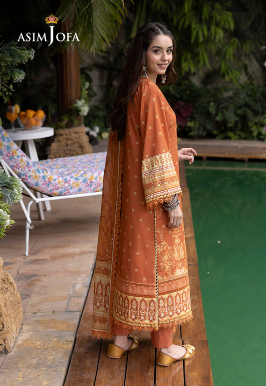 AJGB-02 PRINTED LAWN 3 PCS