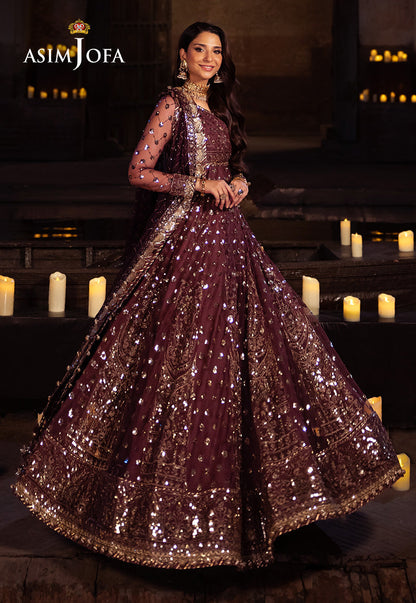 AJYV-02 EMBROIDERED NET 3 PCS