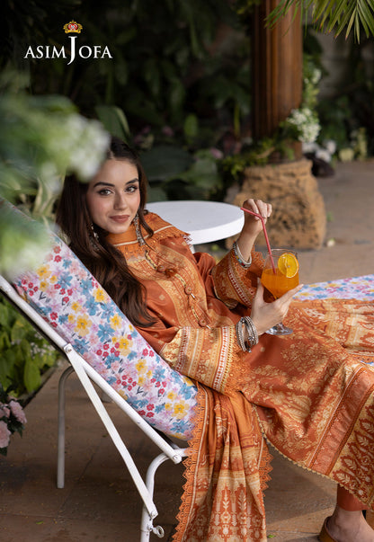 AJGB-02 PRINTED LAWN 3 PCS
