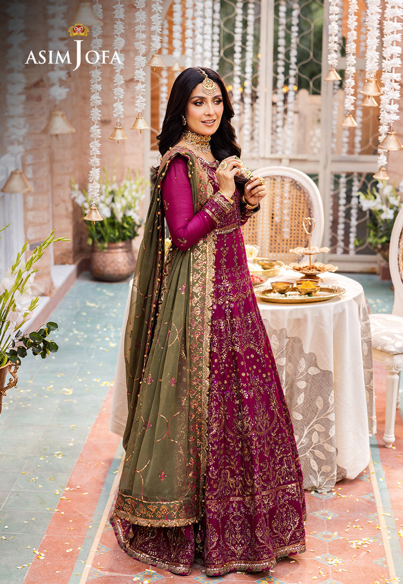AJJJ-09 EMBROIDERED CHIFFON 3 PCS
