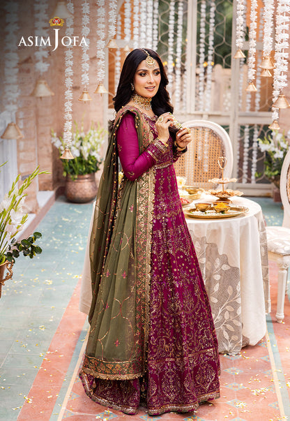 AJJJ-09 EMBROIDERED CHIFFON 3 PCS