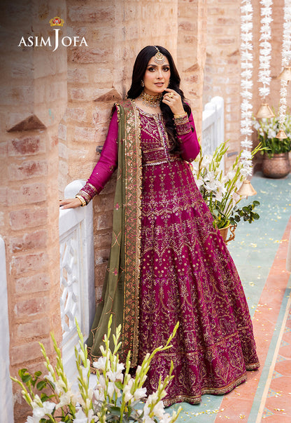 AJJJ-09 EMBROIDERED CHIFFON 3 PCS