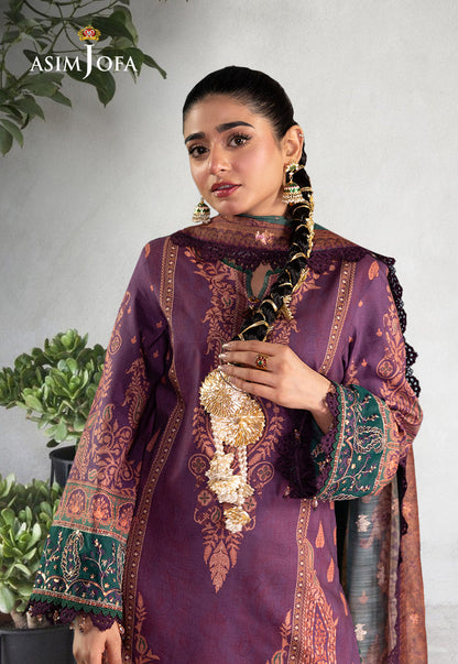 AJRA-02 EMBROIDERED JACQUARD 3 PCS