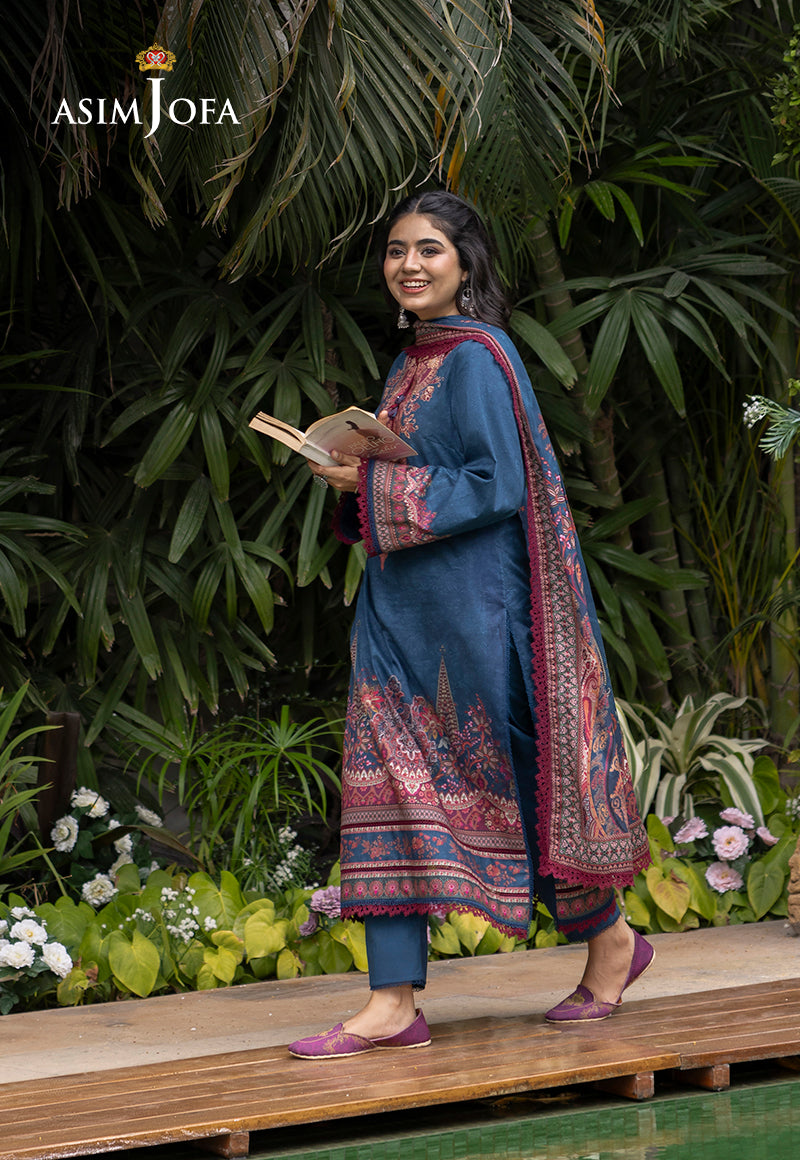 AJGB-09 PRINTED LAWN 3 PCS