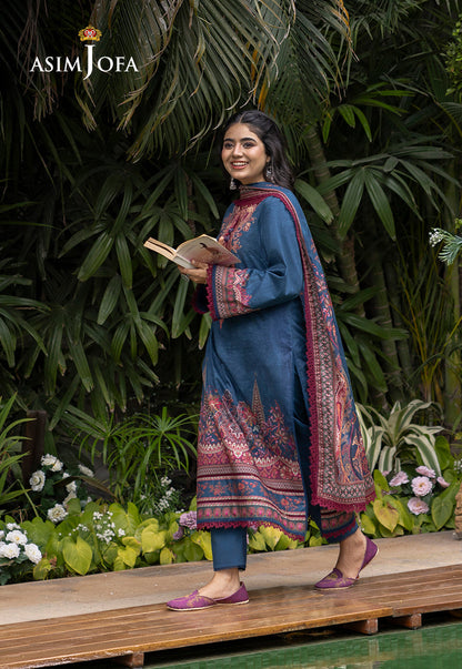 AJGB-09 PRINTED LAWN 3 PCS
