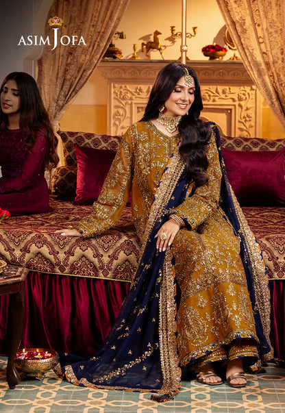 AJJJ-12 EMBROIDERED CHIFFON 3 PCS