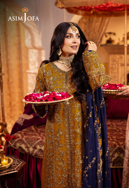 AJJJ-12 EMBROIDERED CHIFFON 3 PCS