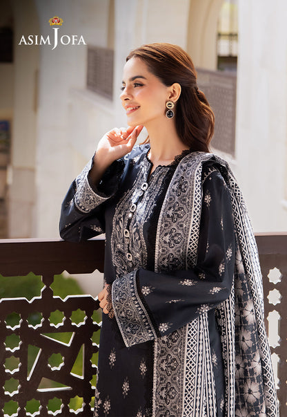 AJCM-05 PRINTED LAWN 3 PCS