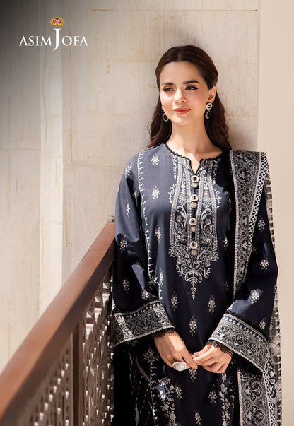 AJCM-05 PRINTED LAWN 3 PCS