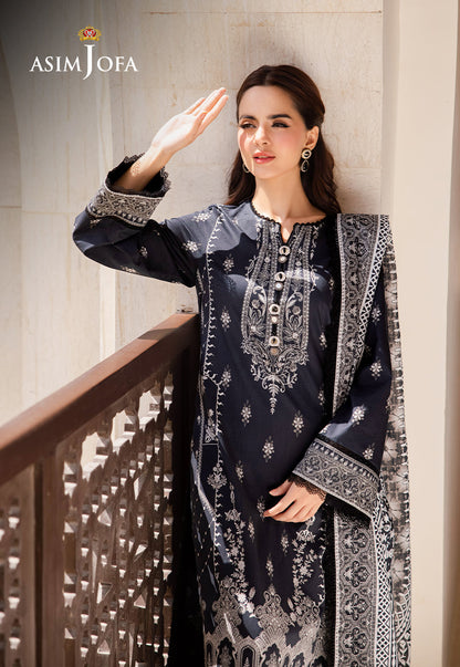 AJCM-05 PRINTED LAWN 3 PCS