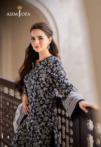 AJCM-07 PRINTED LAWN 3 PCS