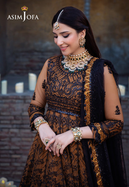 AJYV-08 EMBROIDERED NET 3 PCS