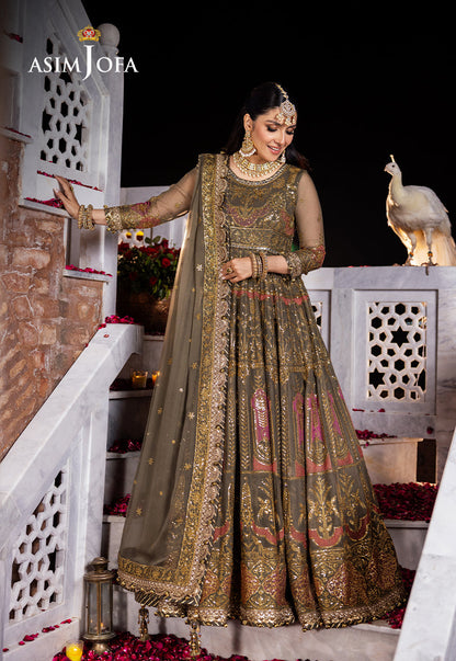 AJJJ-10 EMBROIDERED CHIFFON 3 PCS