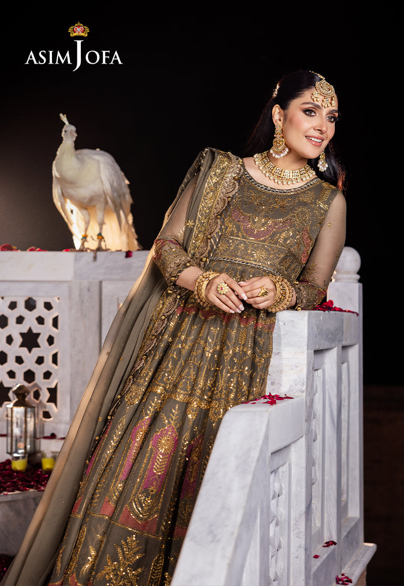 AJJJ-10 EMBROIDERED CHIFFON 3 PCS