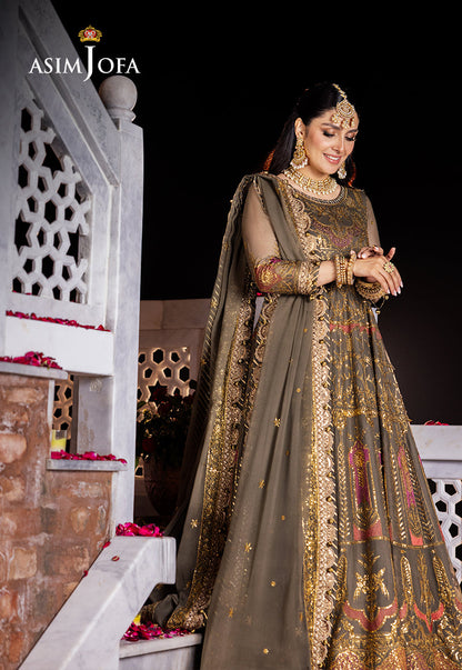 AJJJ-10 EMBROIDERED CHIFFON 3 PCS