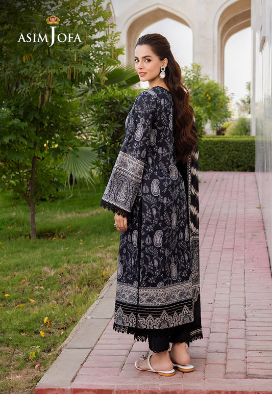 AJCM-09 PRINTED LAWN 3 PCS