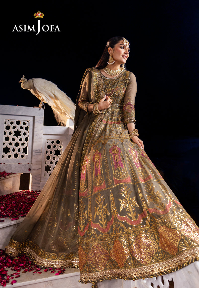 AJJJ-10 EMBROIDERED CHIFFON 3 PCS