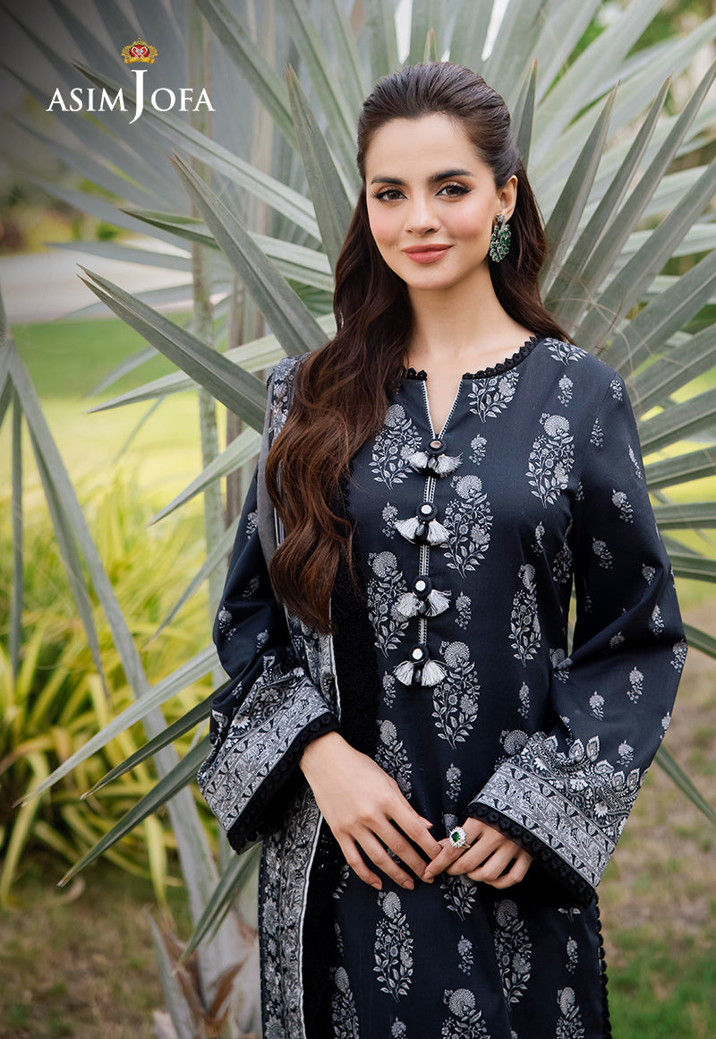 AJCM-03 PRINTED LAWN 3 PCS