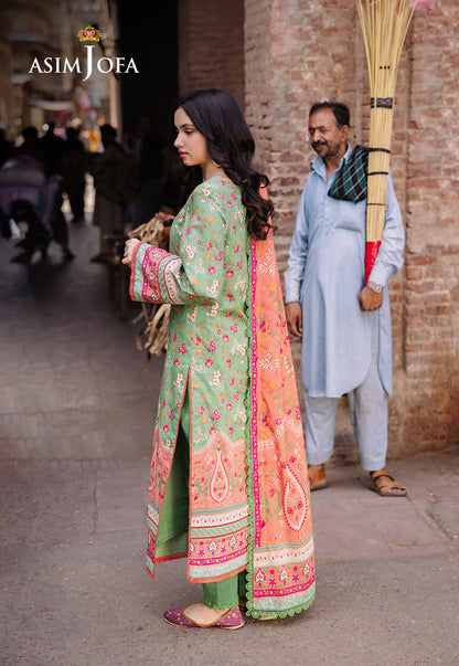 AJBB-13 PRINTED LAWN 3 PCS