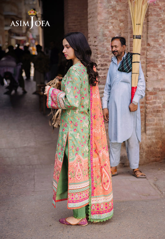 AJBB-13 PRINTED LAWN 3 PCS