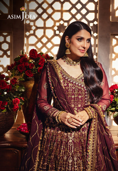 AJJJ-06 EMBROIDERED CHIFFON 3 PCS