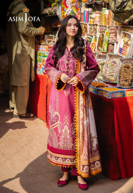 AJBB-10 PRINTED LAWN 3 PCS