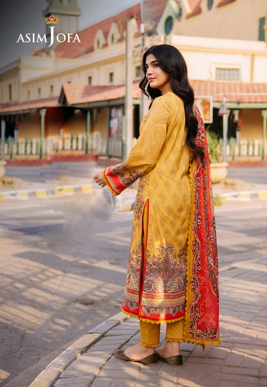 AJBB-08 PRINTED LAWN 3 PCS