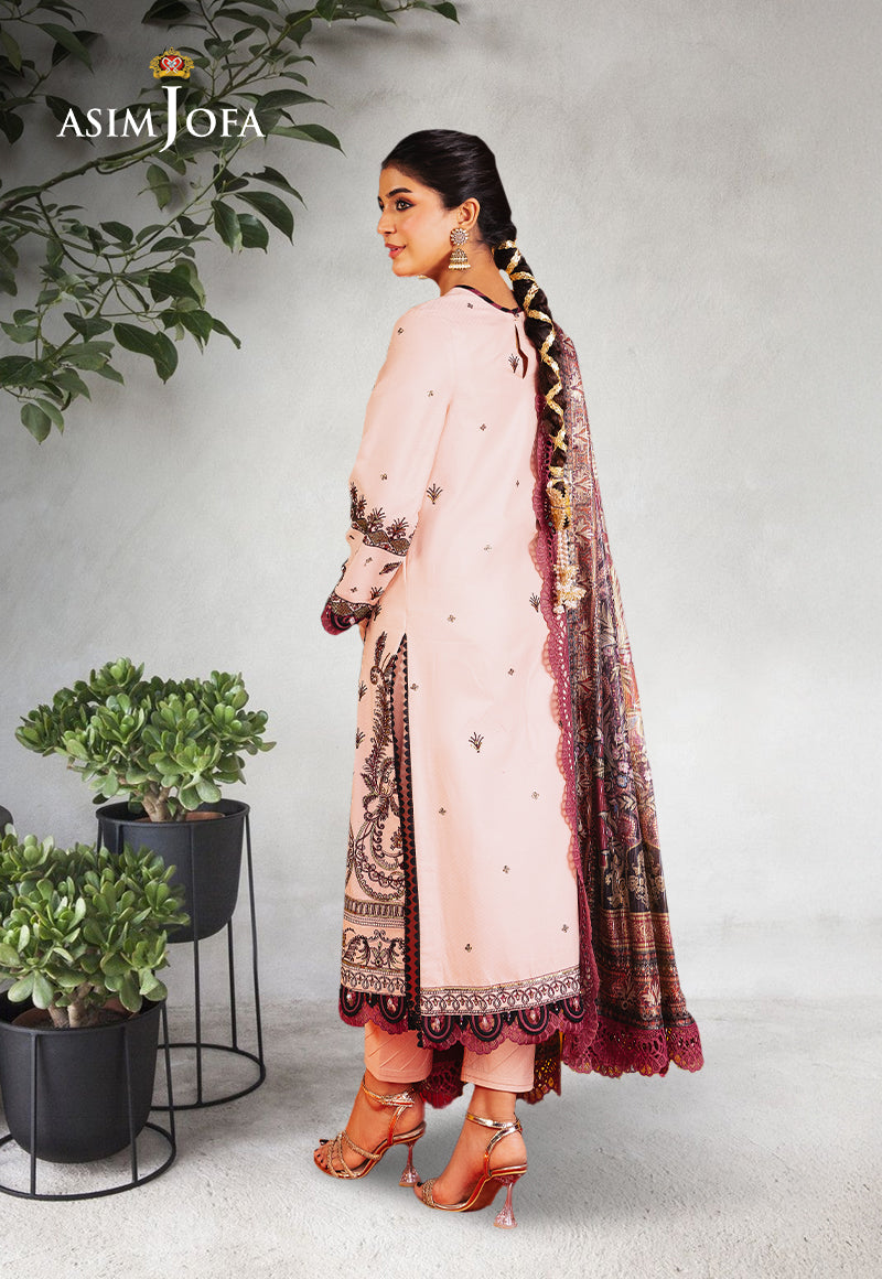 AJRA-29 EMBROIDERED JACQUARD 3 PCS
