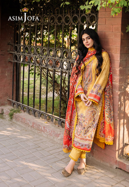 AJBB-08 PRINTED LAWN 3 PCS