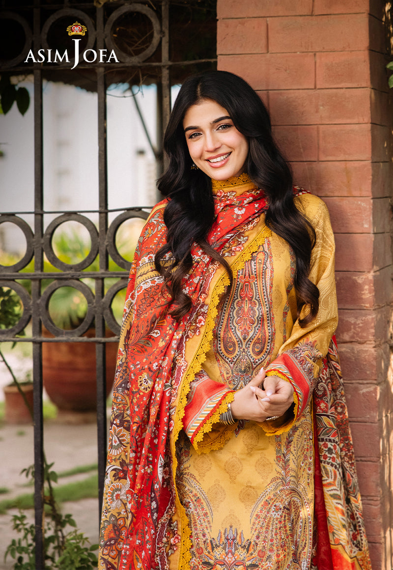 AJBB-08 PRINTED LAWN 3 PCS