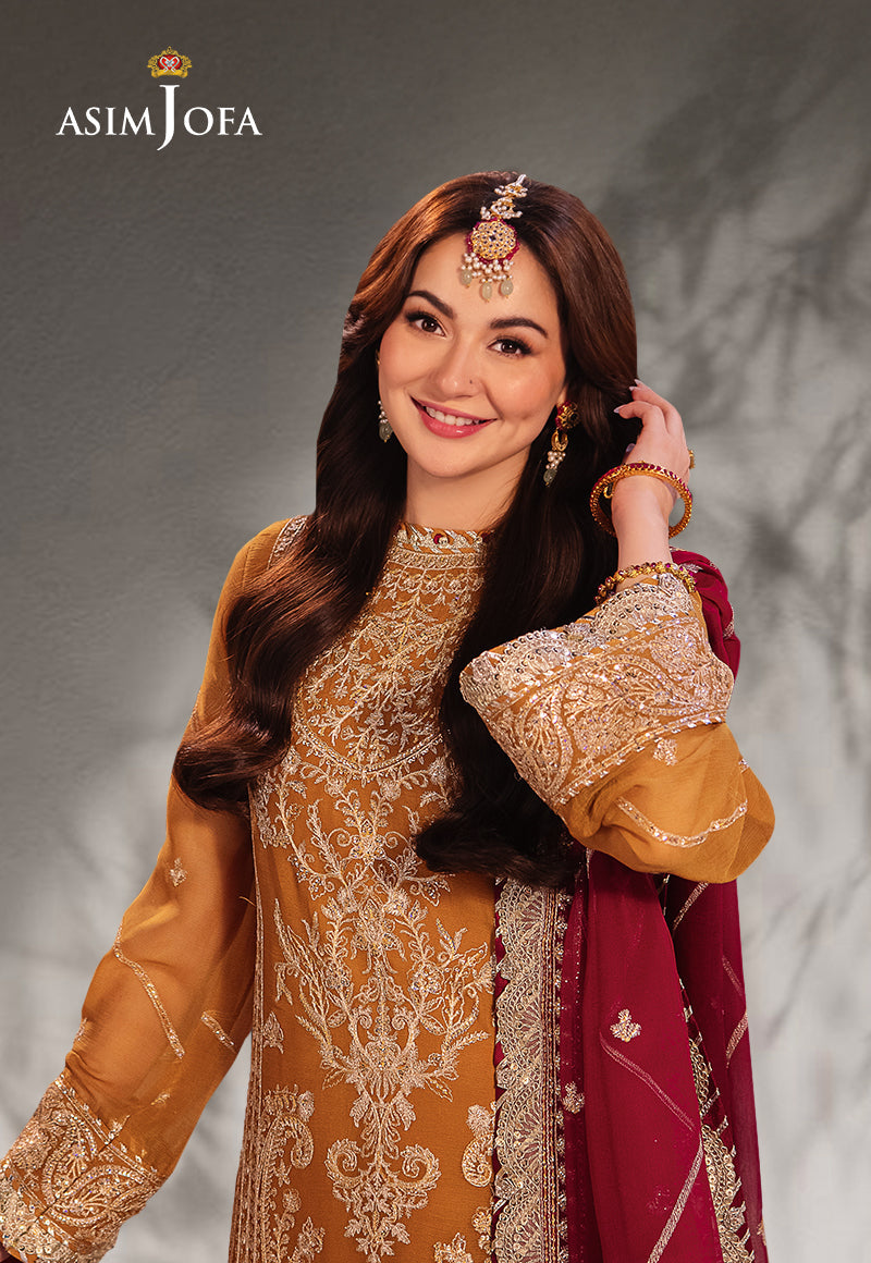 AJKK-12 EMBROIDERED CHIFFON 3 PCS