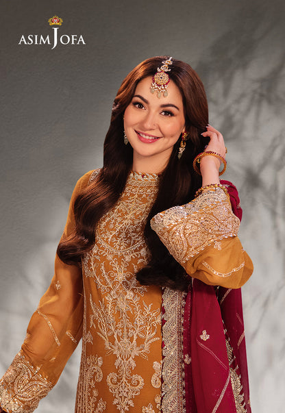 AJKK-12 EMBROIDERED CHIFFON 3 PCS