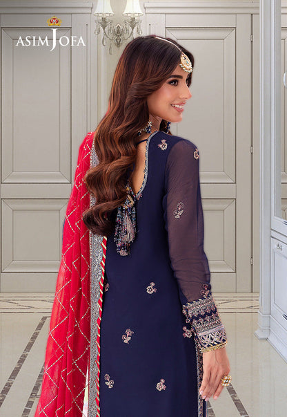 AJMJ-07 EMBROIDERED CHIFFON 3 PCS