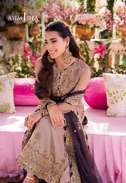AJMJ-06 EMBROIDERED NET 3 PCS