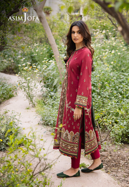 AJBU-03 PRINTED LAWN 3 PCS
