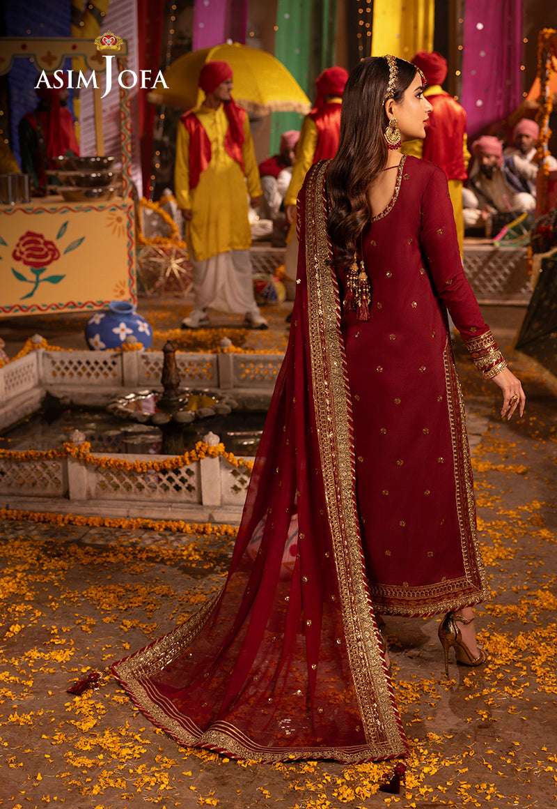 AJCDP-04 EMBROIDERED STITCHED 3 PCS