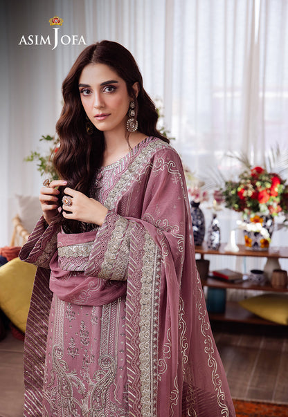 AJUR-02 EMBROIDERED LAWN 3 PCS