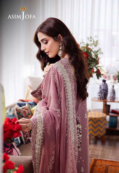 AJUR-02 EMBROIDERED LAWN 3 PCS