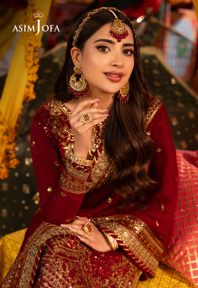 AJCDP-04 EMBROIDERED STITCHED 3 PCS