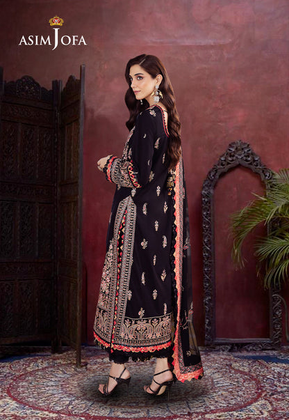 AJUR-08 EMBROIDERED LAWN 3 PCS