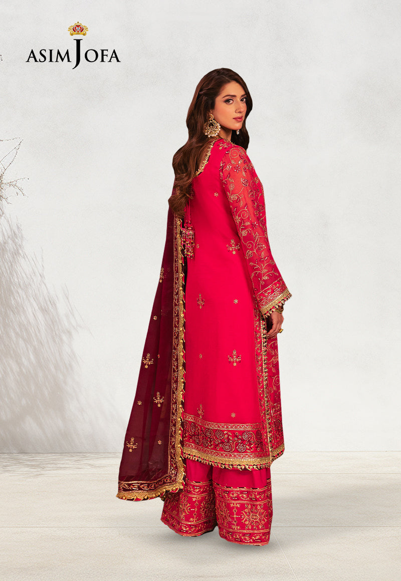 AJKK-11 EMBROIDERED CHIFFON 3 PCS